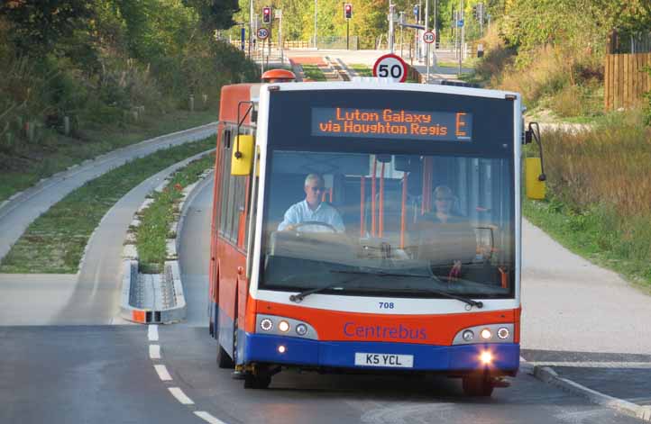 Centrebus from Luton & Dunstable via Busway